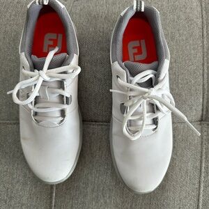 FootJoy White Golf Shoes